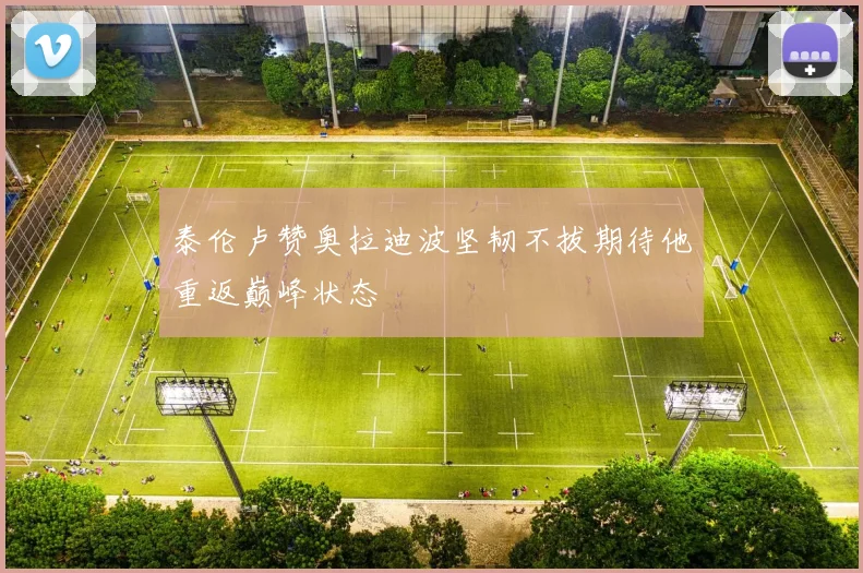 泰伦卢赞奥拉迪波坚韧不拔期待他重返巅峰状态